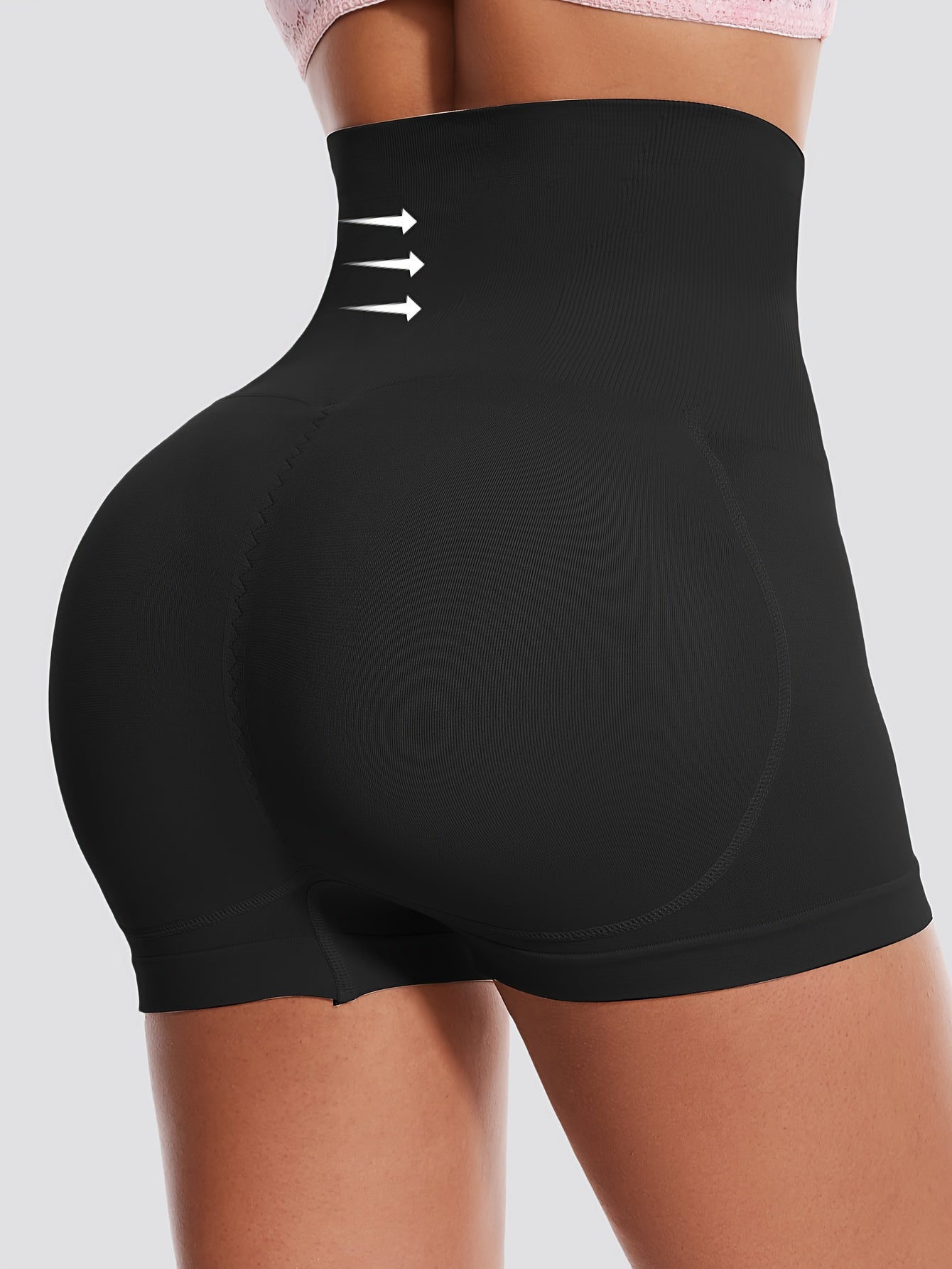 شورت نسائي عالي الخصر للتحكم في البطن