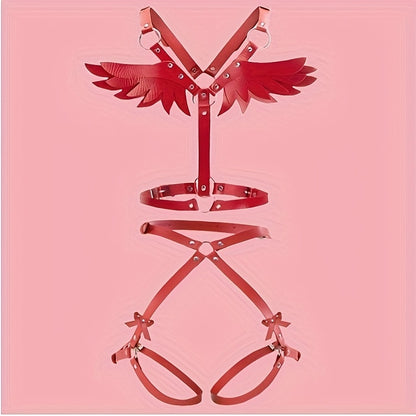 حزام الجسم بأجنحة ملائكية