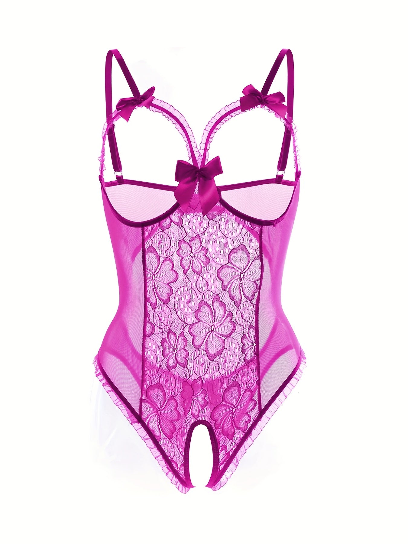 بدلة نسائية مثيرة بقصة دانتيل