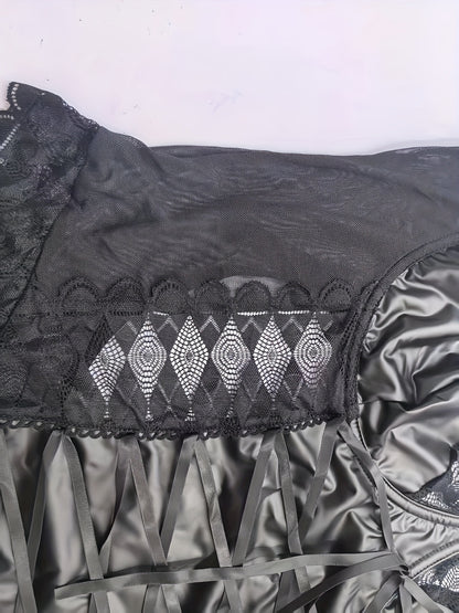 لانجري مثير للمقاسات الكبيرة