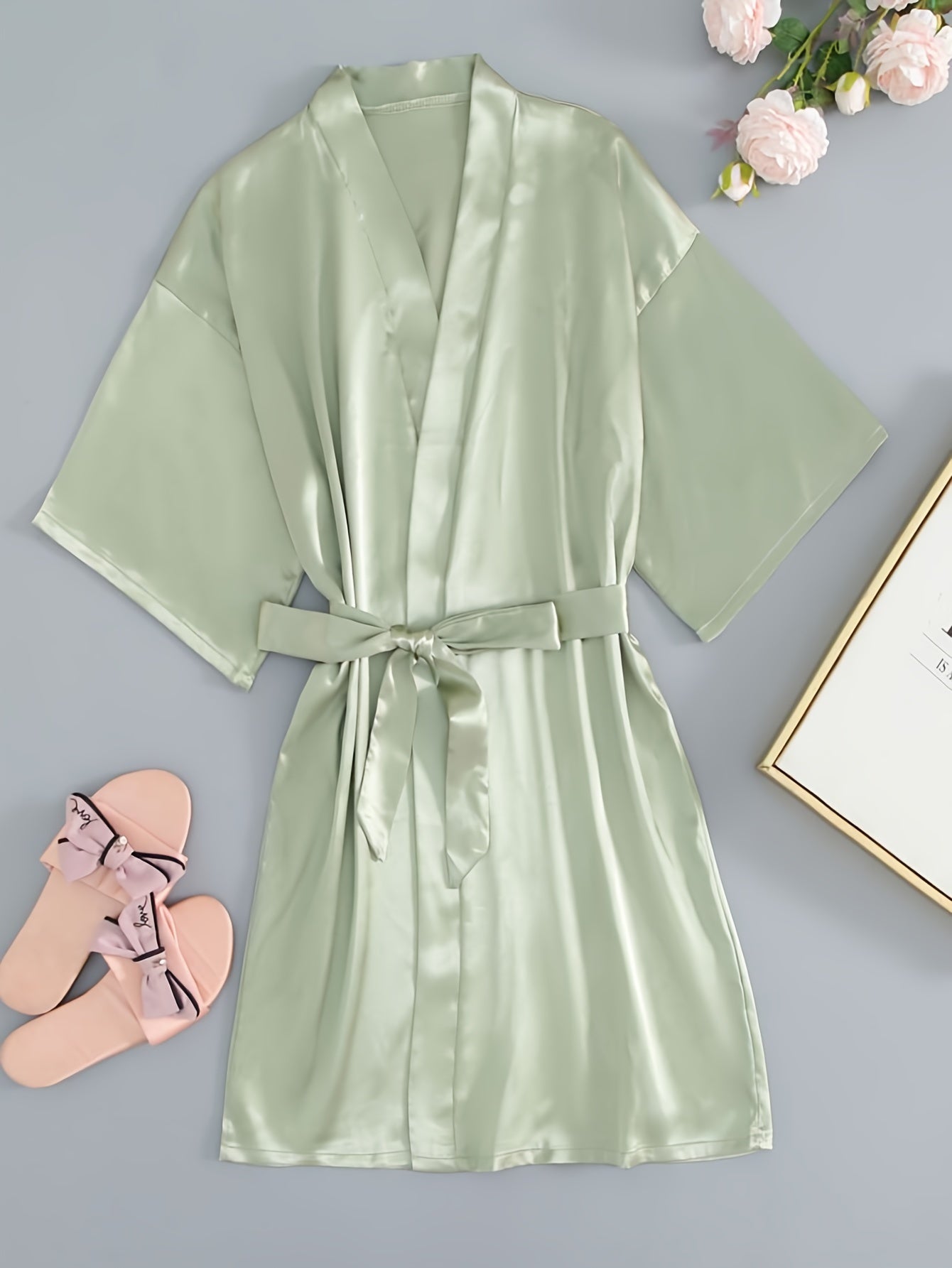 روب بأكمام ثلاثة أرباع