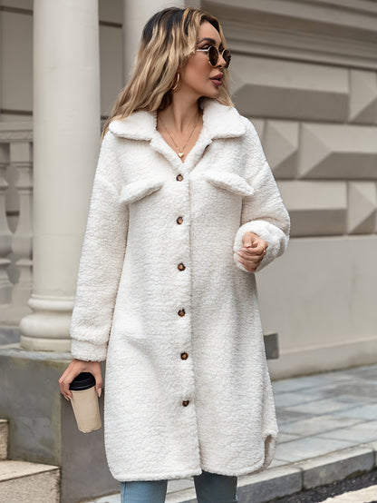 معطف شتوي ناعم للنساء