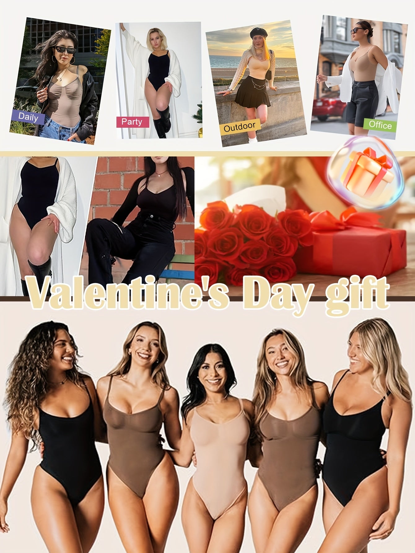 بدلة جسم نسائية بدون خياطة