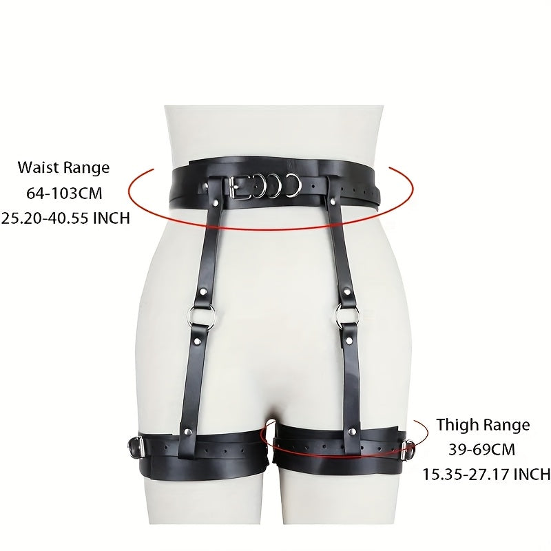 بنطال جلدي فاخر للنساء