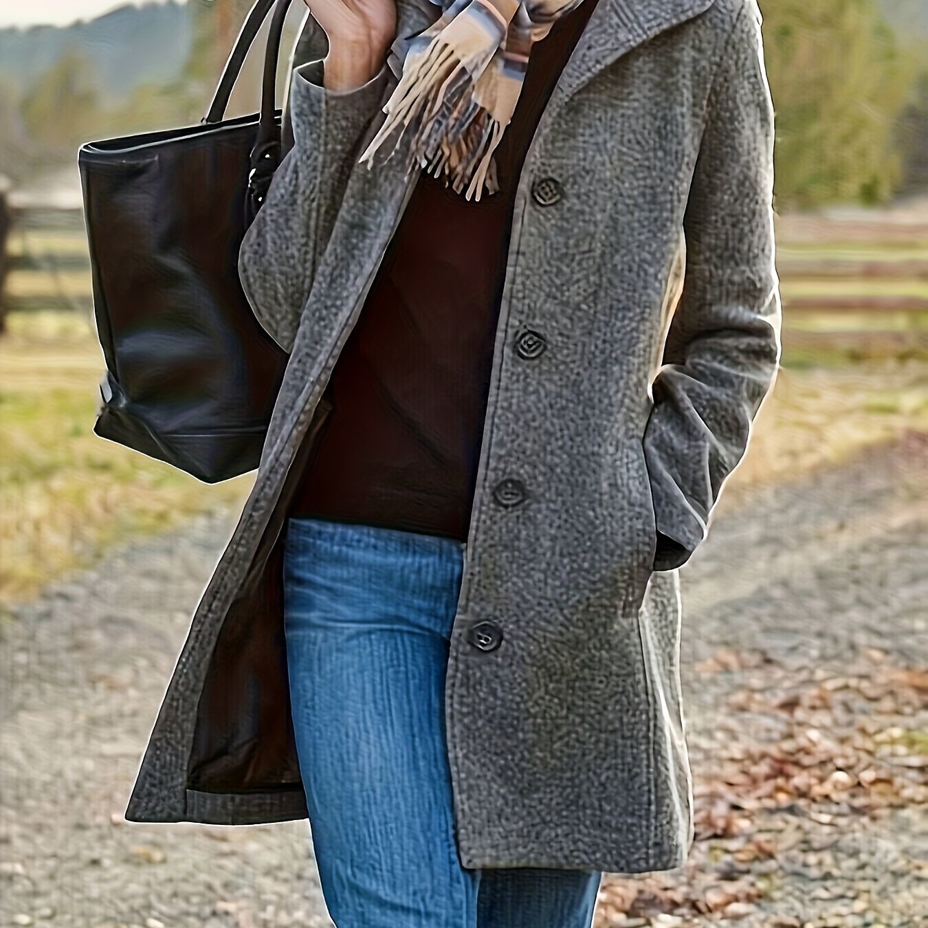 معطف نسائي كاجوال قصير