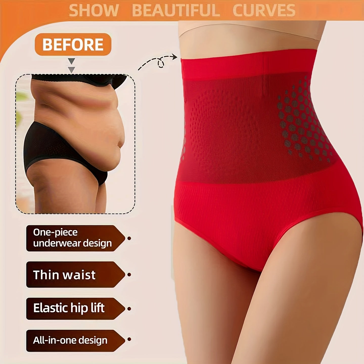 تحتية تحكم البطن عالية الخصر