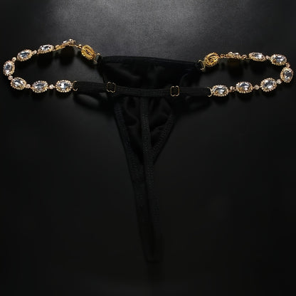 بيكيني فخم مزين بحبات الراينستون