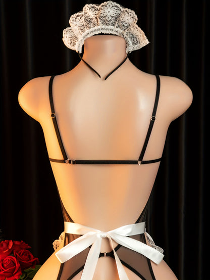 زي خادمة مثير للنساء