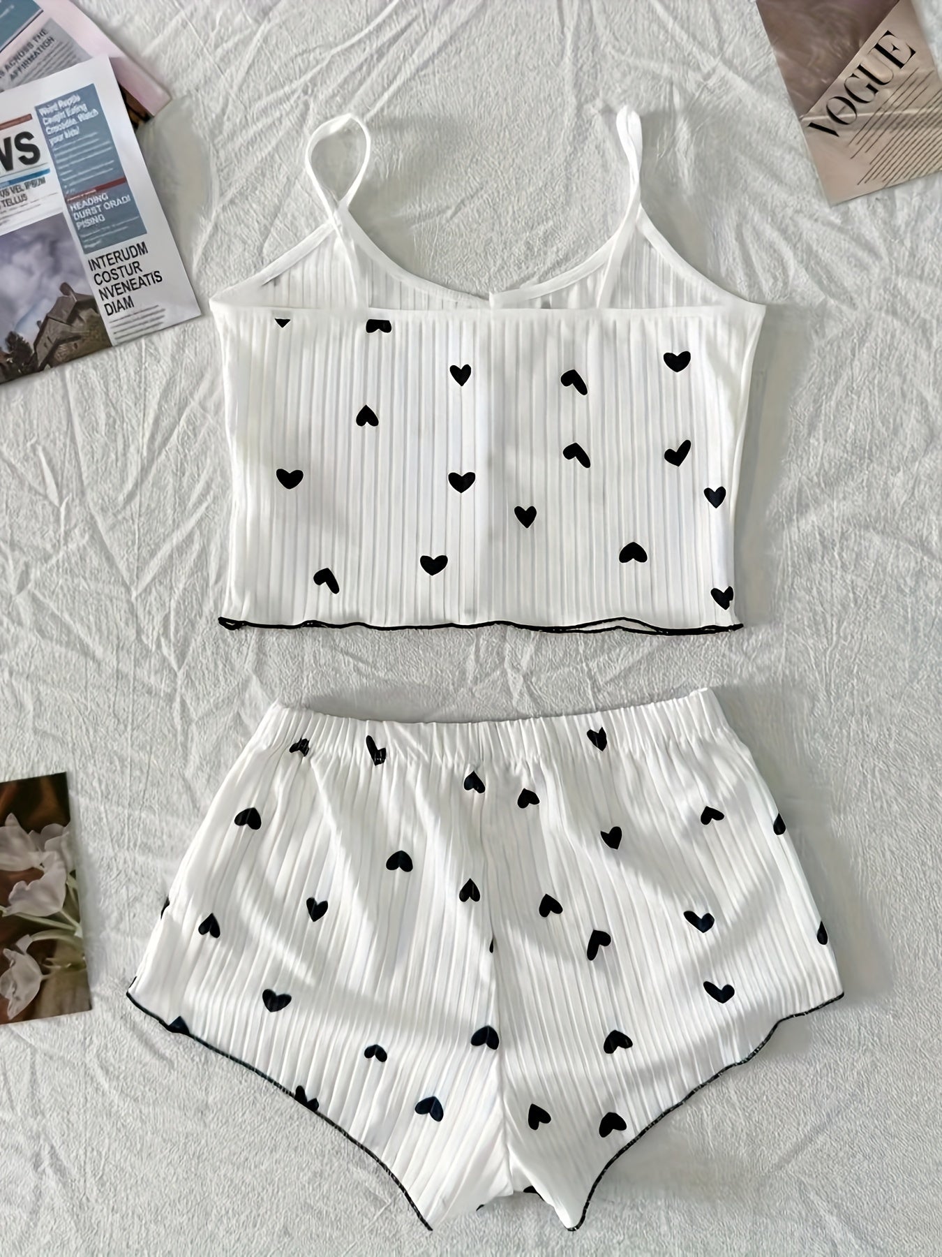 مجموعة بيجامة نسائية ملونة