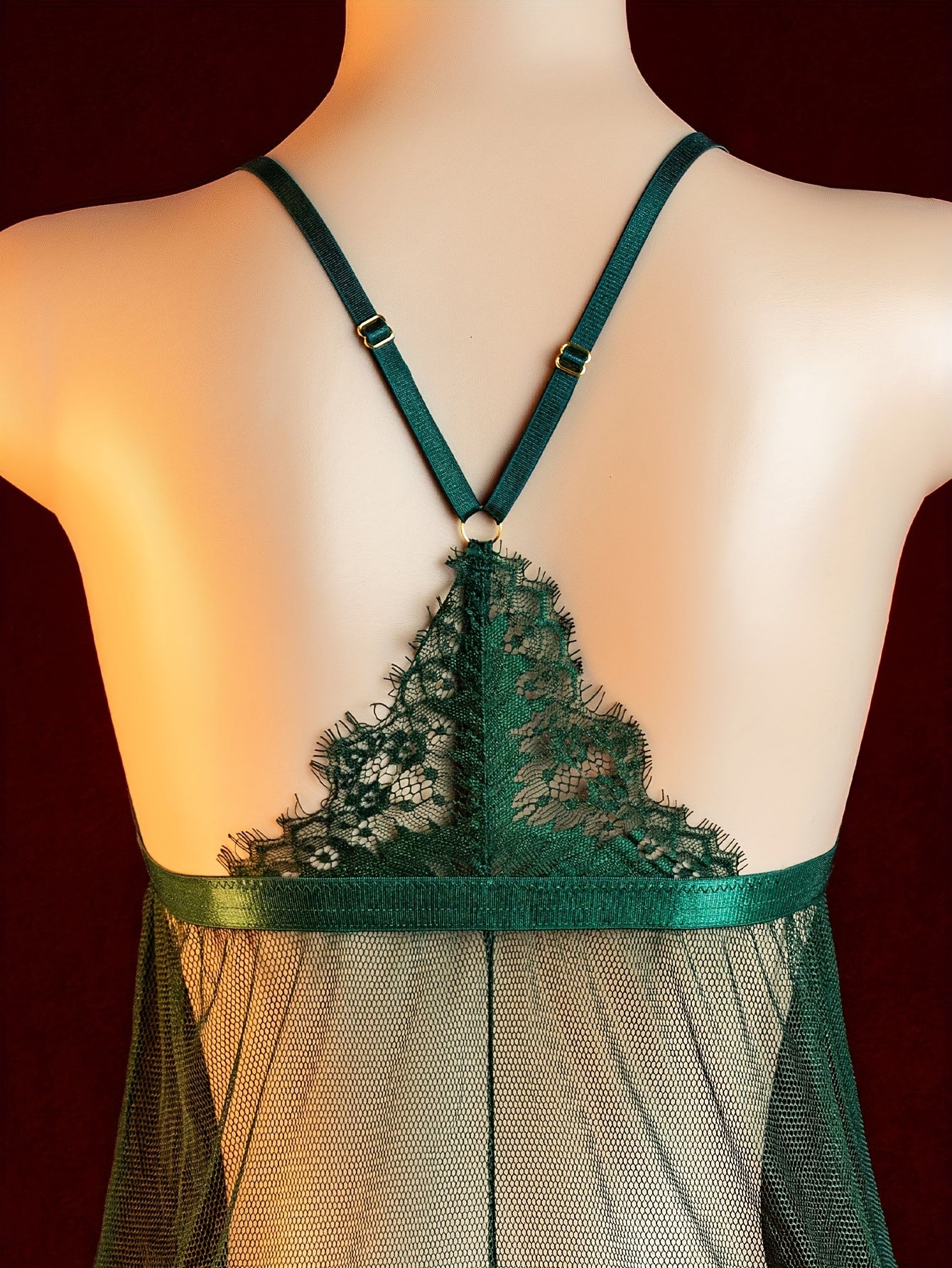 فستان نوم مثير للنساء مقاس كبير