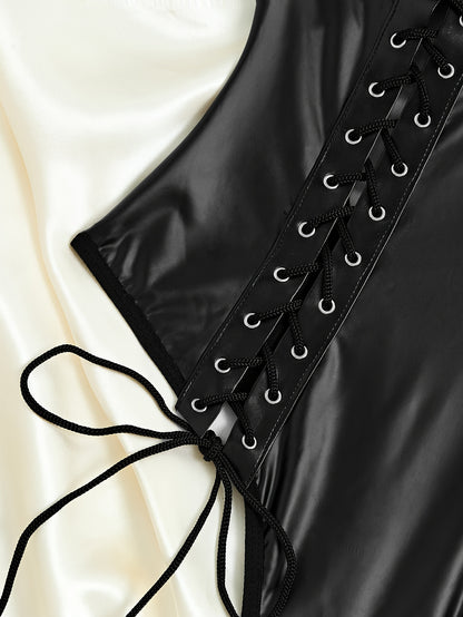 بلوزة كورسيه ساترة للنساء