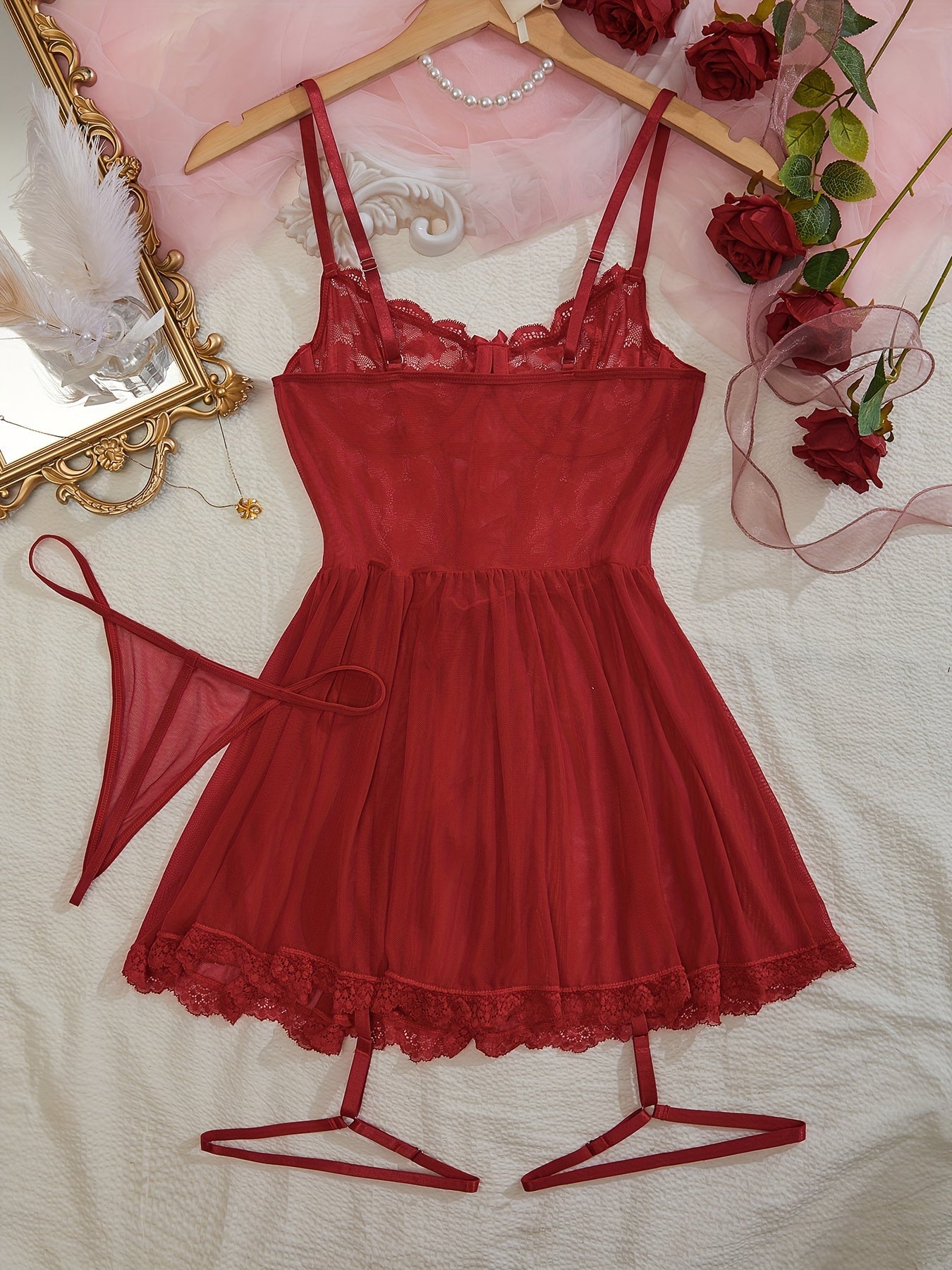 طقم ملابس داخلية مثير للنساء