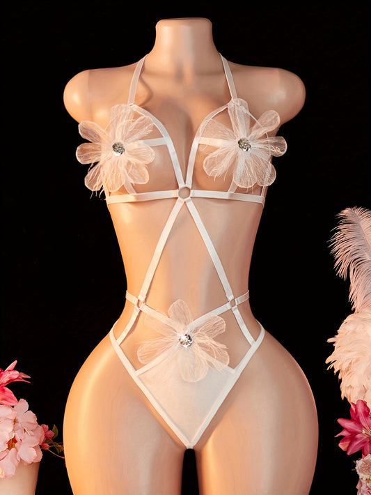 تيدي شفاف مزهر