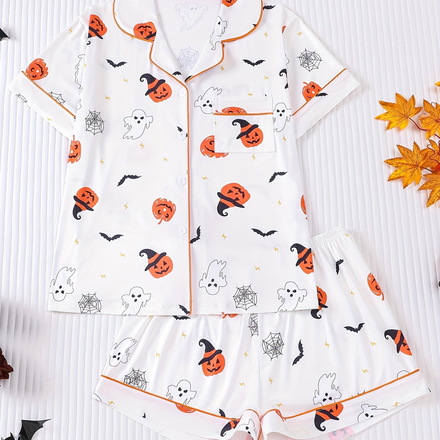 طقم بيجاما نسائي مهرجان الهالوين