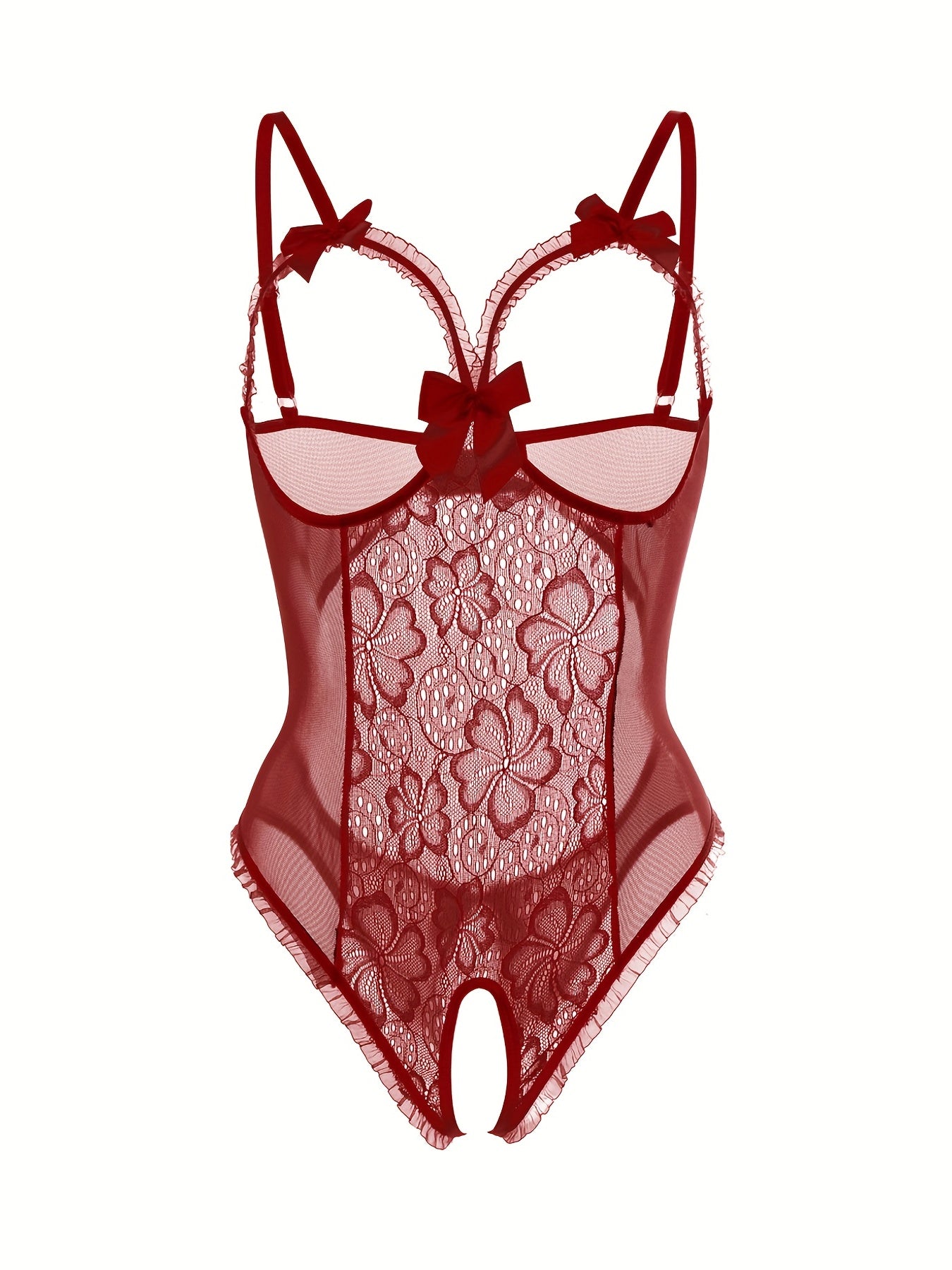 بدلة نسائية مثيرة بقصة دانتيل