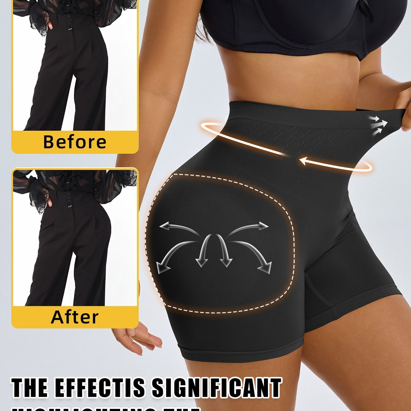 شورت تشكيل المؤخرة النسائي