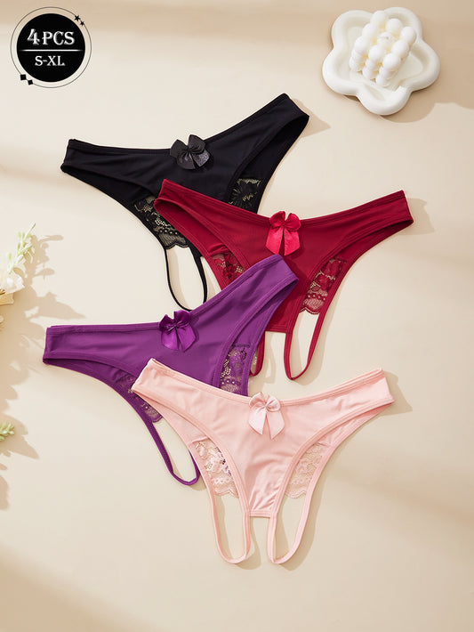 4 قطع شورت نسائي جاكارد