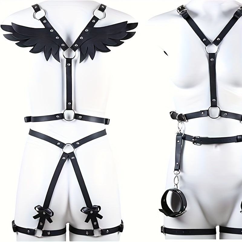حزام الجسم بأجنحة ملائكية