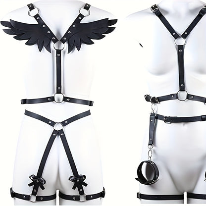 حزام الجسم بأجنحة ملائكية