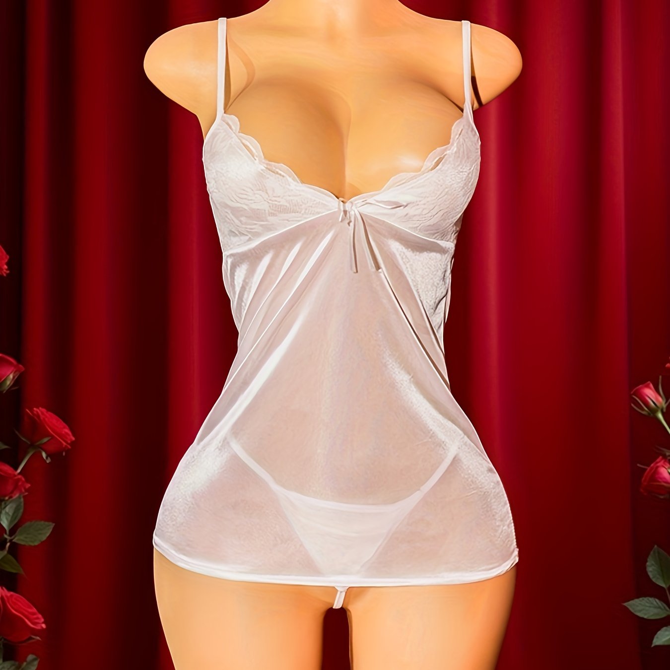 فستان ليلكي مثير