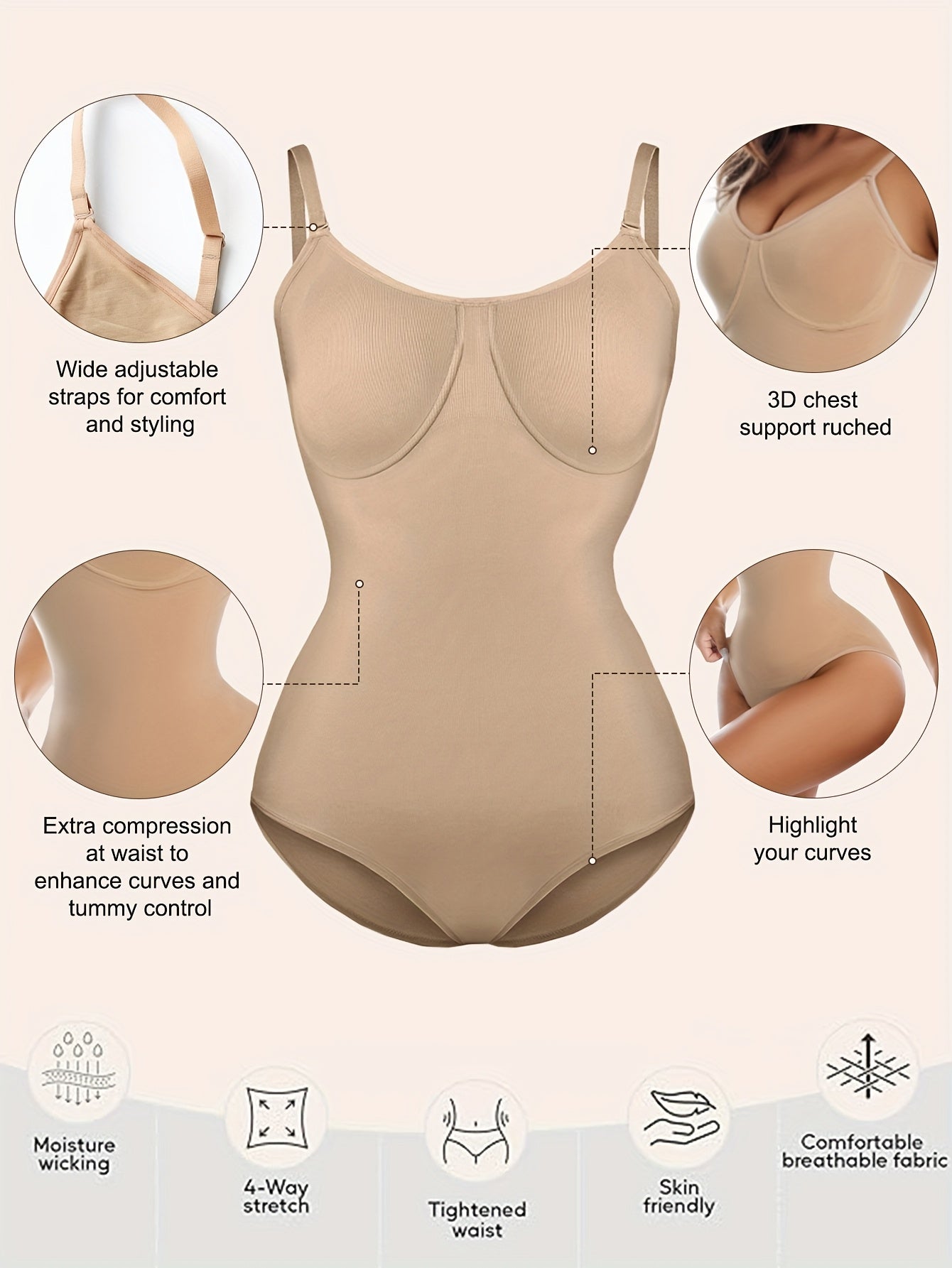 بدلة جسم نسائية بدون خياطة