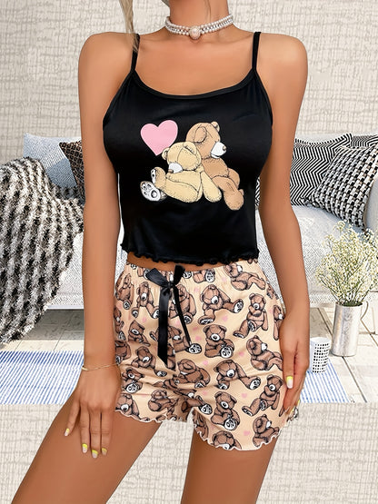 طقم بيجامة نسائي