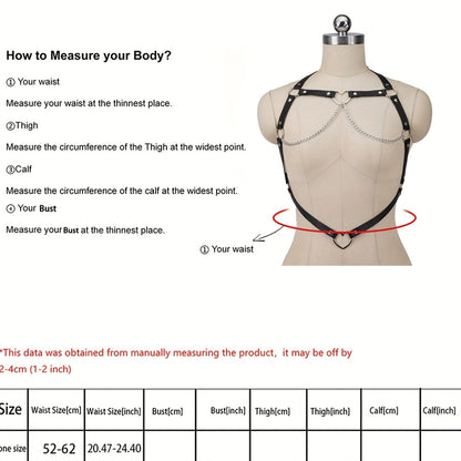 حزام PU الأسود