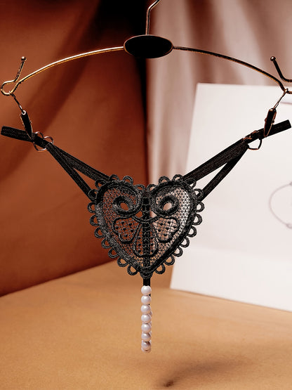 سروال نسائي مثير بلا كروت - أسود