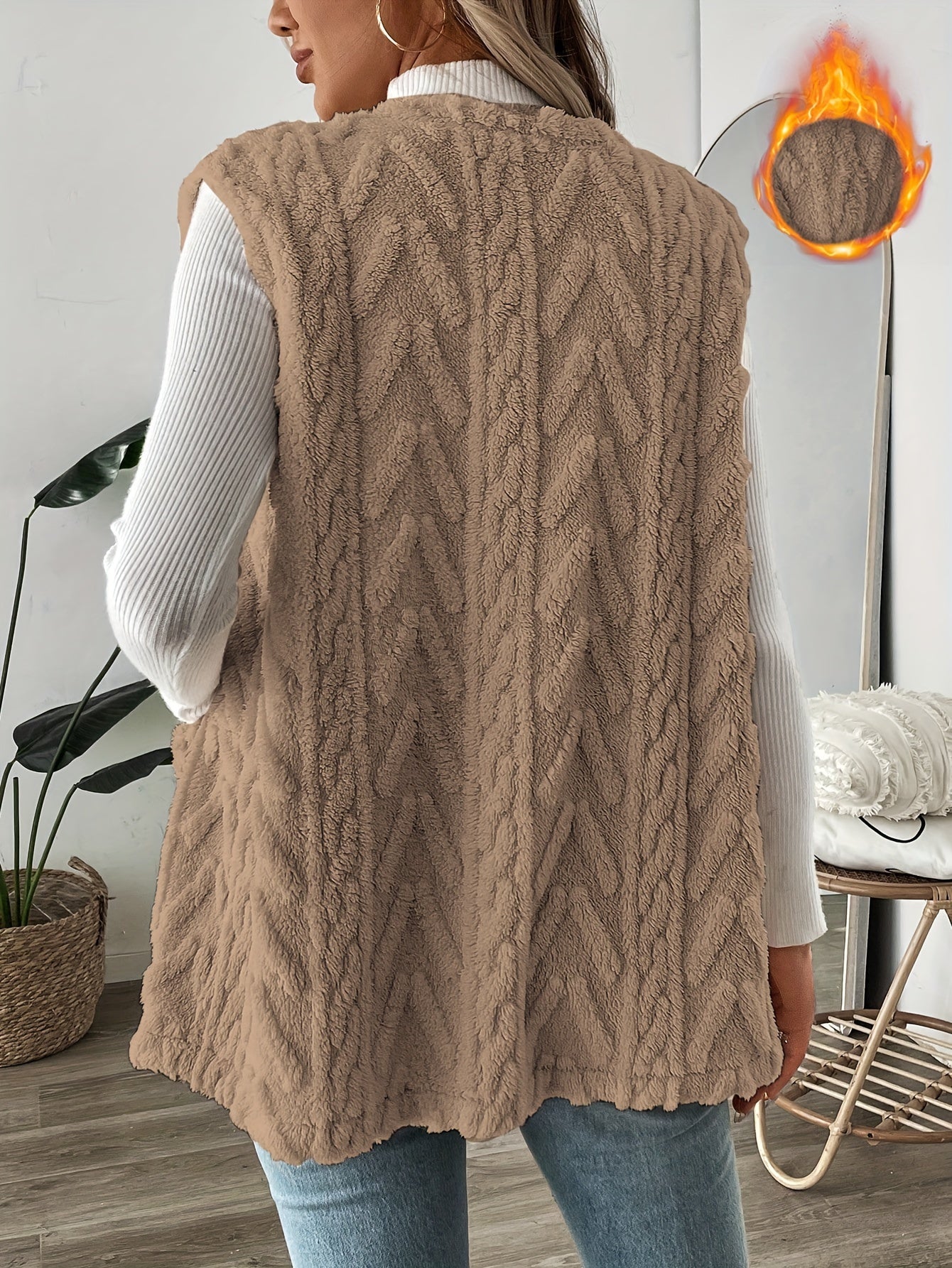 معطف شتوي مبطن للفتيات