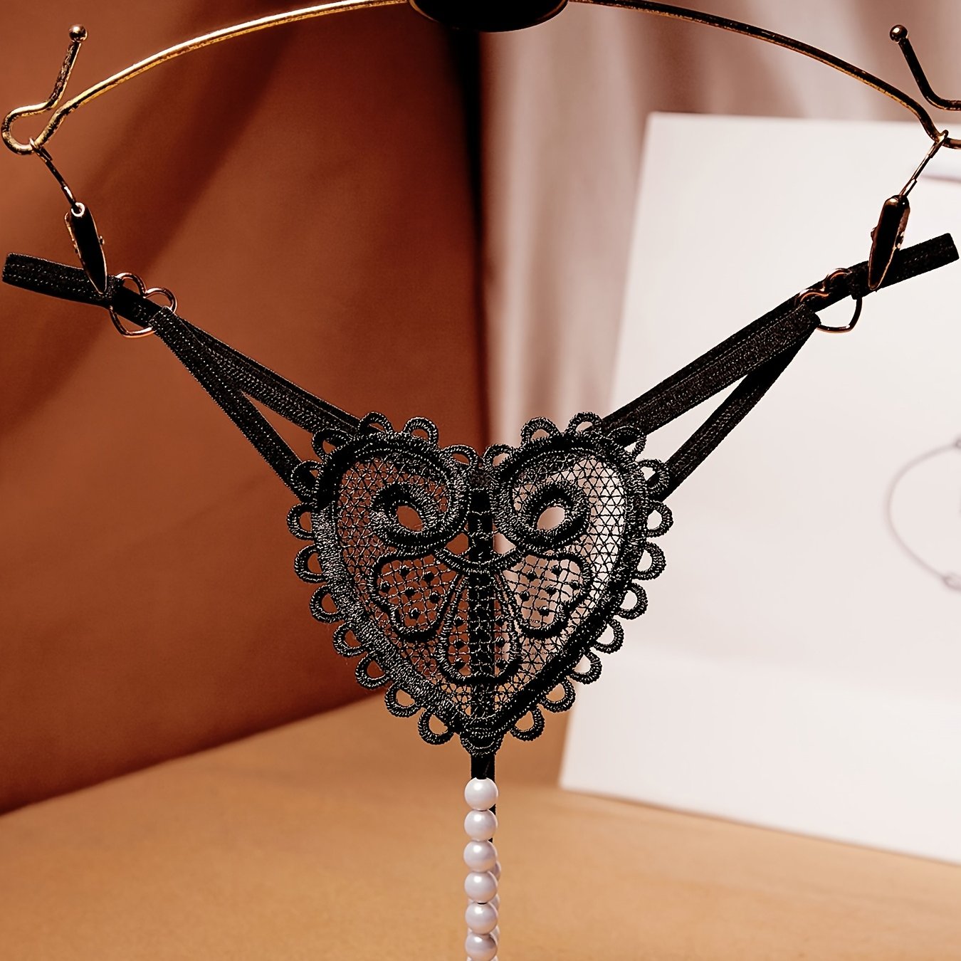 سروال نسائي مثير بلا كروت - أسود