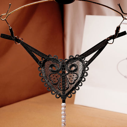 سروال نسائي مثير بلا كروت - أسود