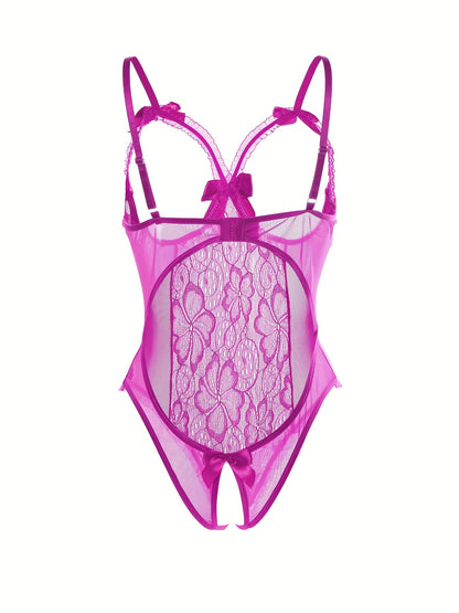 بدلة نسائية مثيرة بقصة دانتيل