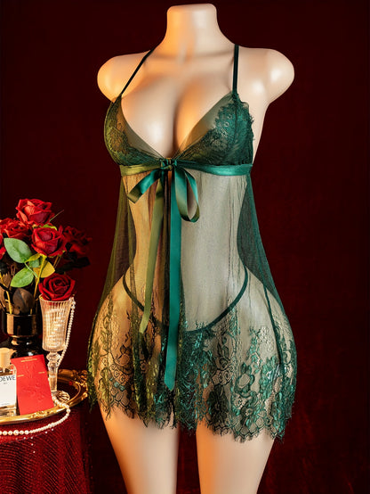 فستان نوم مثير للنساء مقاس كبير