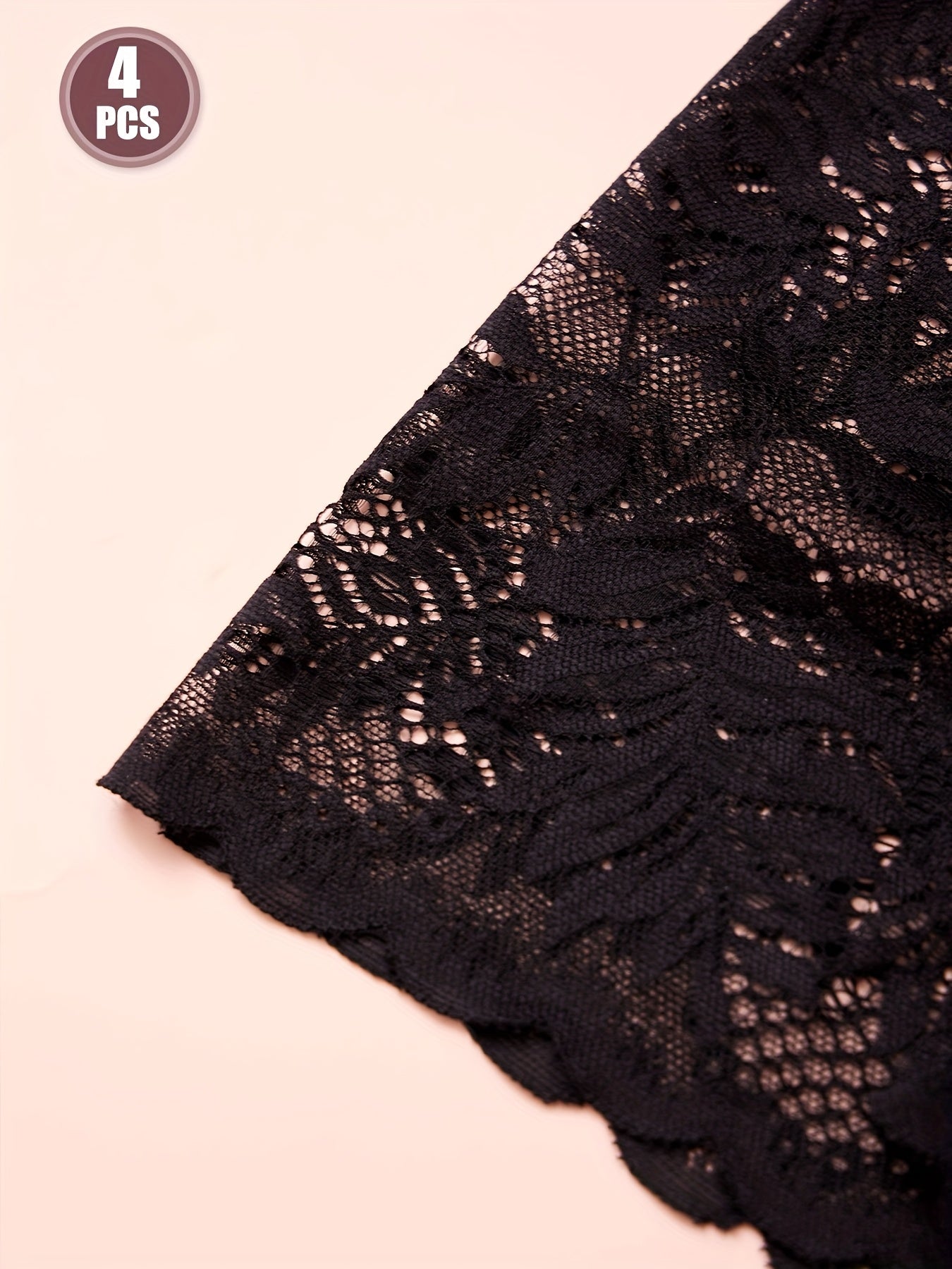 طقم ثونغ دانتيل نسائي