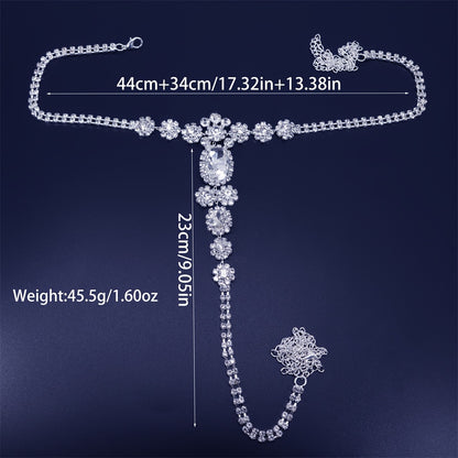 سلسلة جسم أنيقة للدب للنساء