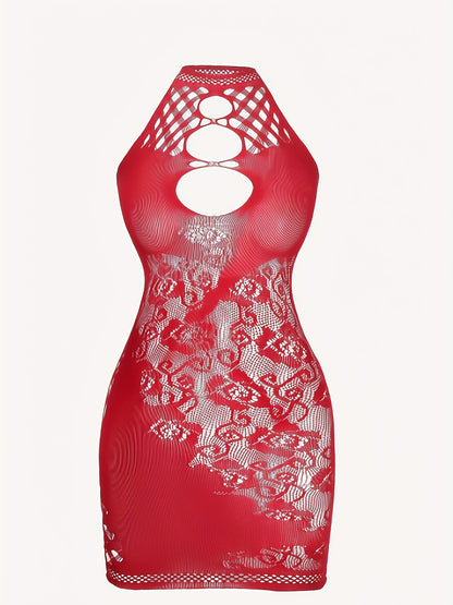 فستان ضيق بتصميم جاكار