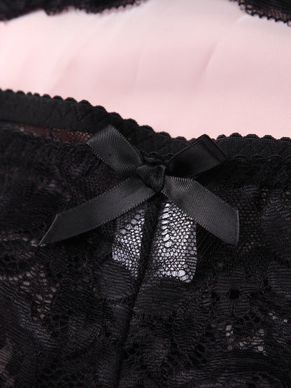 طقم لانجري دانتيل مزخرف