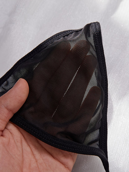 مجموعة لانجري نسائية 3 قطع