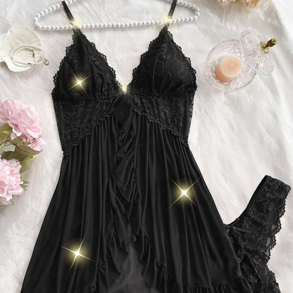 طقم نوم رومانسي