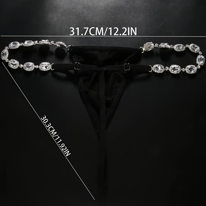 بيكيني فخم مزين بحبات الراينستون
