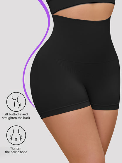 شورت نسائي عالي الخصر للتحكم في البطن