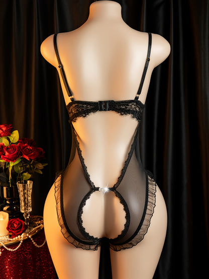 بودي سوت نسائي شفاف