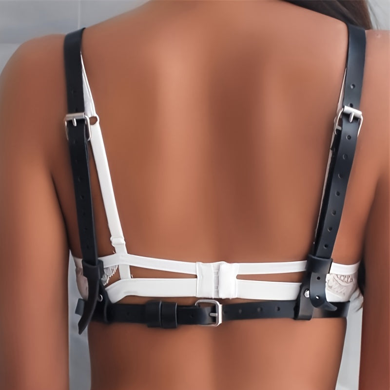 حزام صدر جلد مثير للنساء