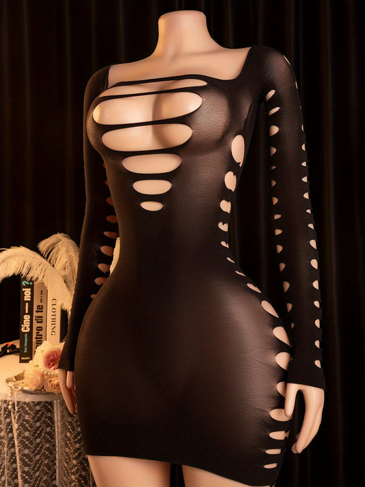 فستان لانجري شفاف للنساء