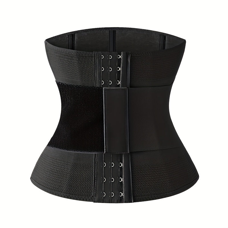 حزام تحكم البطن عالي الخصر للنساء - أسود