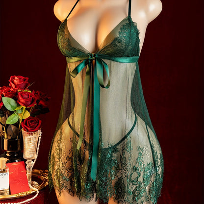 فستان نوم مثير للنساء مقاس كبير