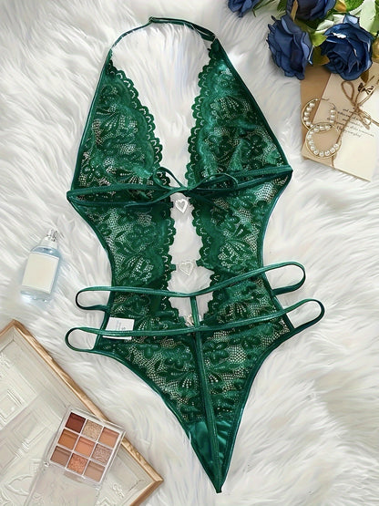 بودي سوت دانتيل فاخر - (توصيل سري ومجاني 📦)