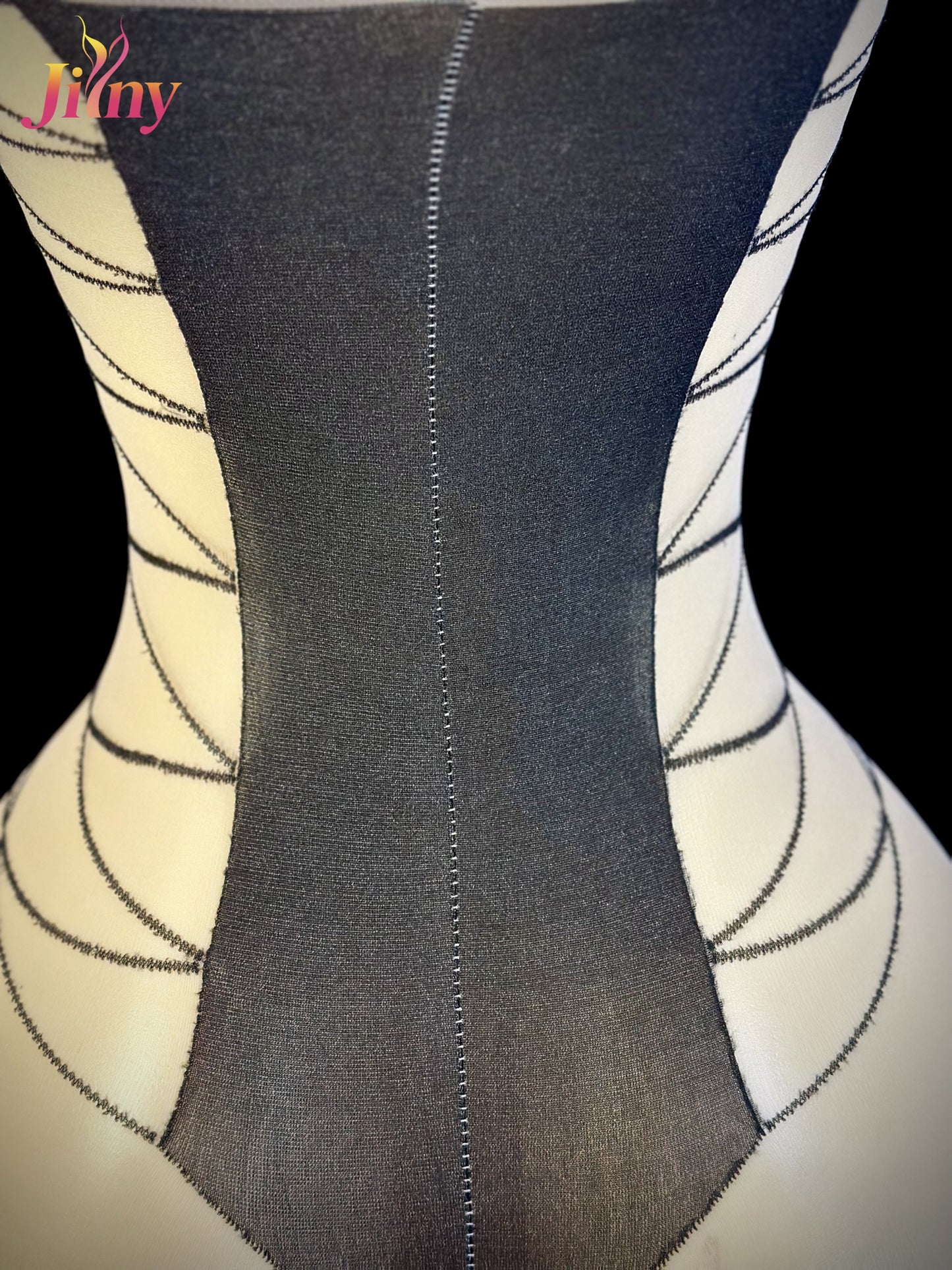 د bodystocking مثير باللون الأسود