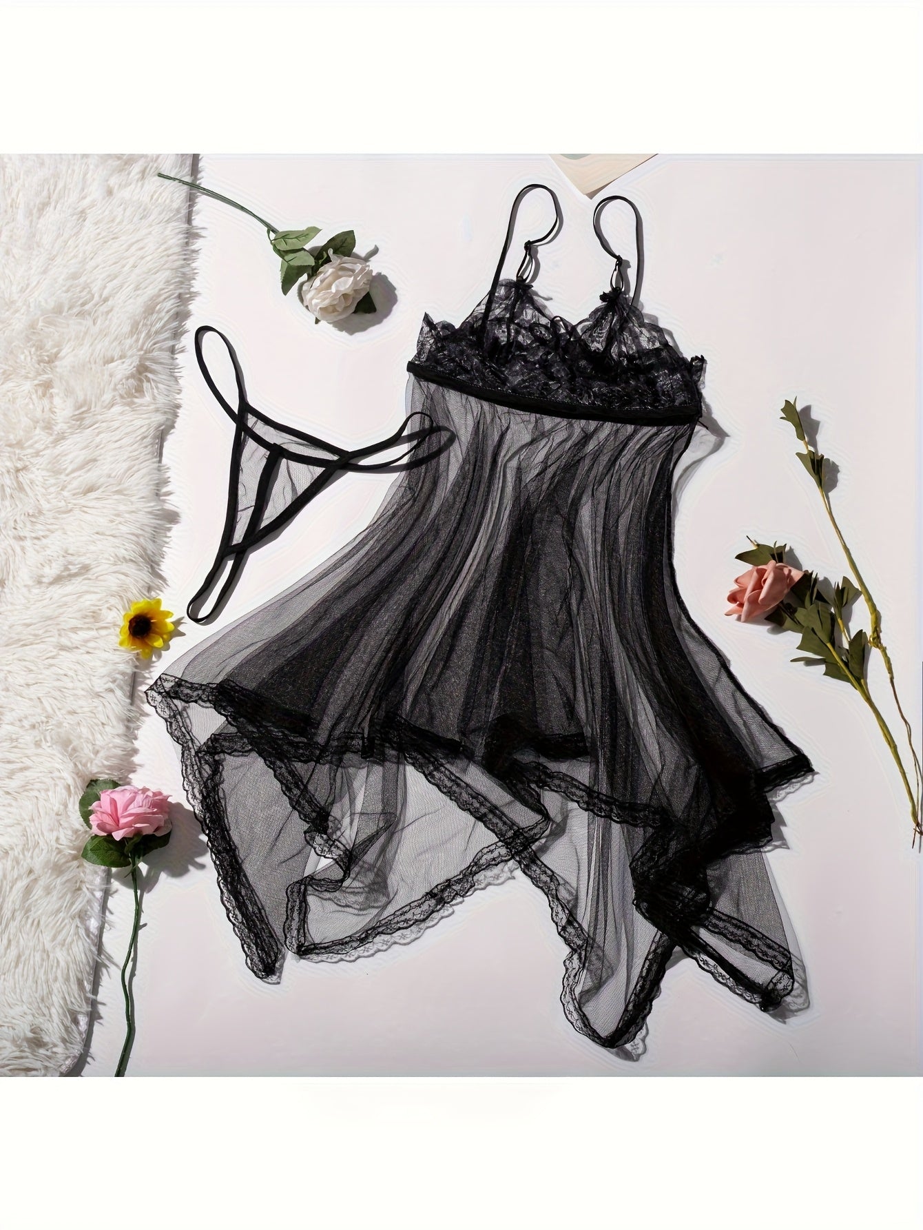 مجموعة شير لانجري 2 قطعة نسائية