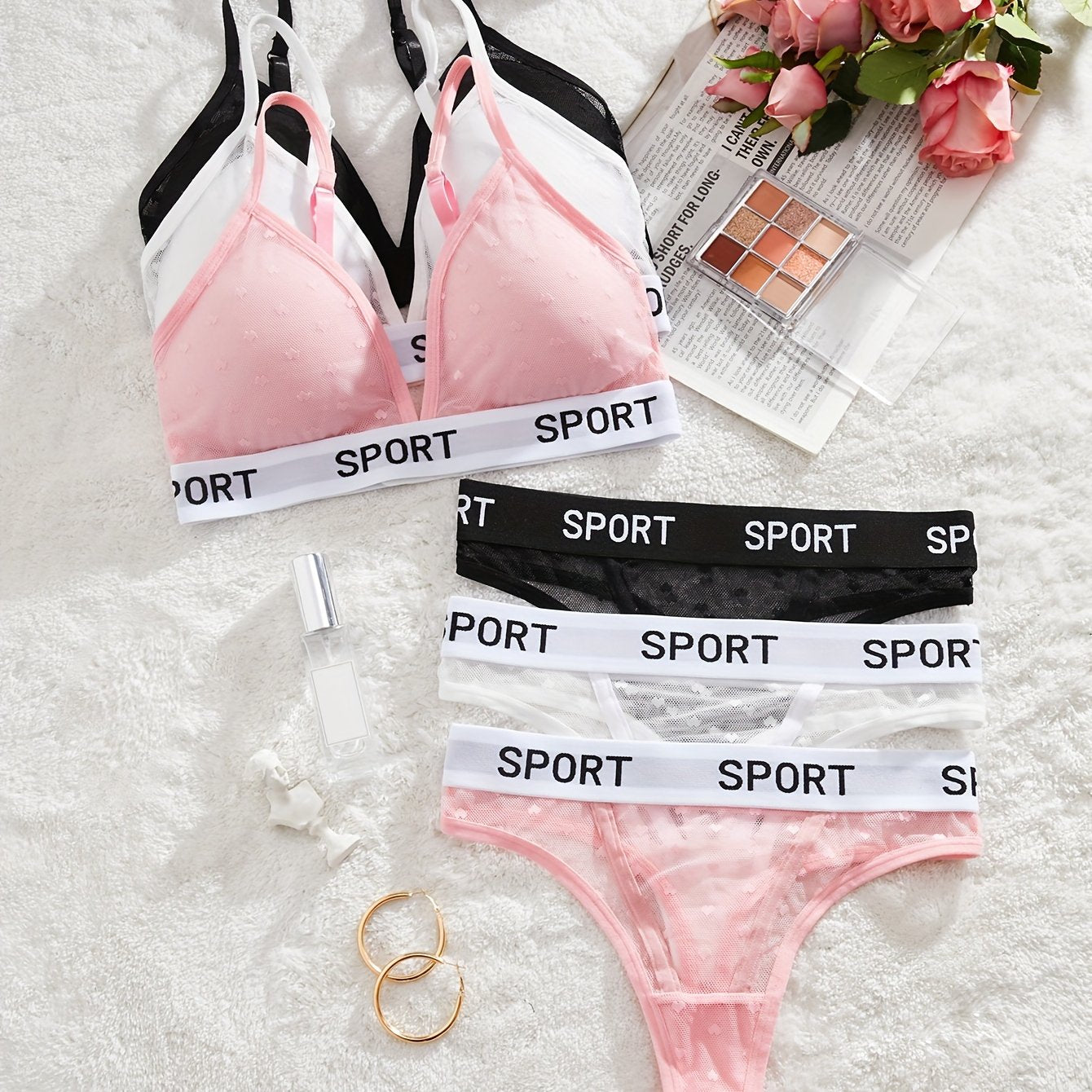 مجموعة حمالة صدر وسروال داخلي